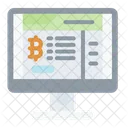 Bitcoin Application Application Cryptocurrency Icon