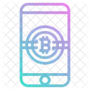 Crypto Mobile Phone Cryptocurrency Token Icon