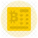 Bitcoin-Geldautomat  Symbol