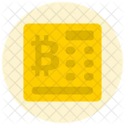 Bitcoin-Geldautomat  Symbol