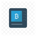 Atm Bitcoin Bank Icon