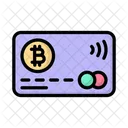 Bitcoin atm card  Icon