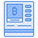 Bitcoin Atm  Icon