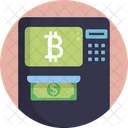 Bitcoin Atm Currency Exchange Icon