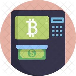 Bitcoin Atm Machine  Icon