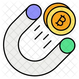 Bitcoin attraction  Icon