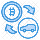 Bitcoin-Autozahlung  Symbol