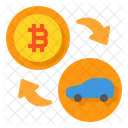 Bitcoin-Autozahlung  Symbol