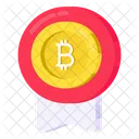 Bitcoin Award Cryptocurrency Crypto Icon