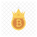 Bitcoin Crown Award Icon
