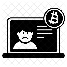 Bitcoin Bad News  Icon
