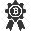 Bitcoin badge  Icon
