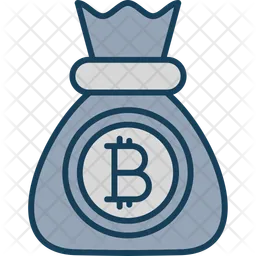 Bitcoin bag  Icon