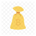 Bitcoin Bag Currency Icon