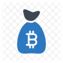 Bag Bitcoin Saving Icon