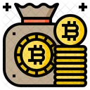 Bitcoin Bag Coin Bag Bag Icon