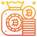 Bitcoin Bag  Icon