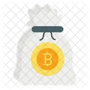 Bitcoin Bag Cryptocurrency Bag Icon