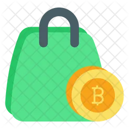 Bitcoin bag  Icon