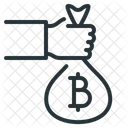 Bitcoin Bag  Icon