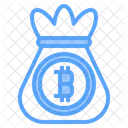 Bitcoin Bag Bag Bank Icon