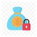 Bitcoin Bag Safety  Icon