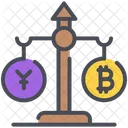 Balance Bitcoin Change Icon
