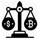 Bitcoin Balance  Icon
