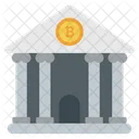 Bitcoin Bank Kryptowahrungsbank Bitcoin Institut Symbol