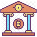 Bank Institution Bitcoin Bank Bank Icon