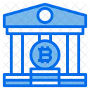 Bank Bitcoin Finance Icon
