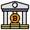Bank Bitcoin Icon
