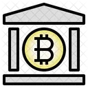 Bitcoin Bank Cryptocurrency Digital Currency Icon