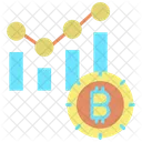 Report Bitcoin Bitcoin Bar Chart Bitcoin Graph Icon