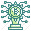 Bitcoin-Belohnung  Symbol