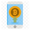 Beneficio bitcoin  Icono