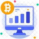 Beneficio bitcoin  Icono