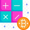 Bitcoin berechnen  Symbol