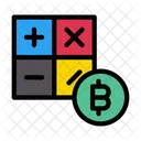 Berechnung Buchhaltung Bitcoin Symbol