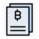 Bitcoin Bericht Finanzen Symbol