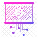 Bitcoin-Bericht  Symbol