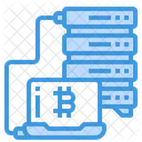 Bitcoin Big Data  Icon