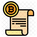 Bill Bitcoin Icon