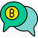 Bitcoin-Blase  Symbol