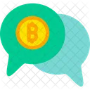 Bitcoin-Blase  Symbol