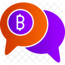 Bitcoin-Blase  Symbol