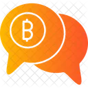 Bitcoin-Blase  Symbol