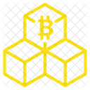 Bitcoin Block Block Blockchain Icon