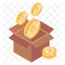 Bitcoin Block Reward Blockchain Reward Crypto Reward Icon