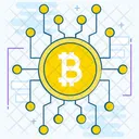 Bitcoin Network Cryptocurrency Network Digital Currency Symbol